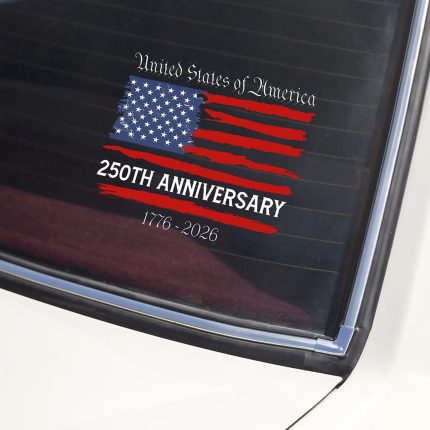 USA 250 Independence Window Decal
